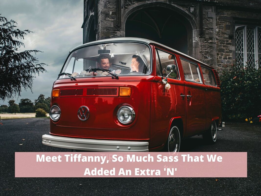 Meet Tiffanny with our 1970's Volkswagen Combi Van with so much sass we added an extra 'N'